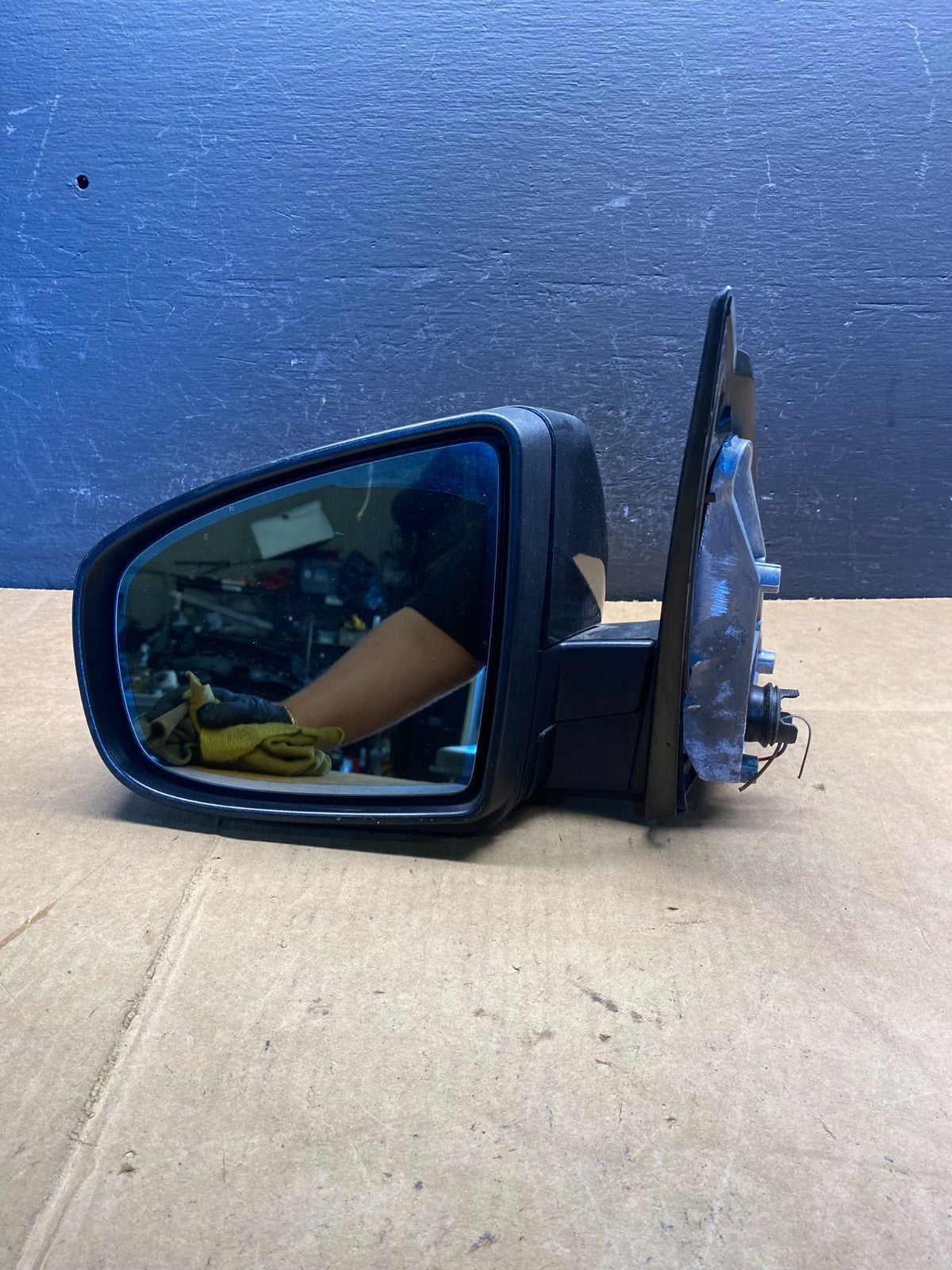 2007 to 2013 BMW X5 Left Driver LH Side View Door Mirror ad4818 DG8