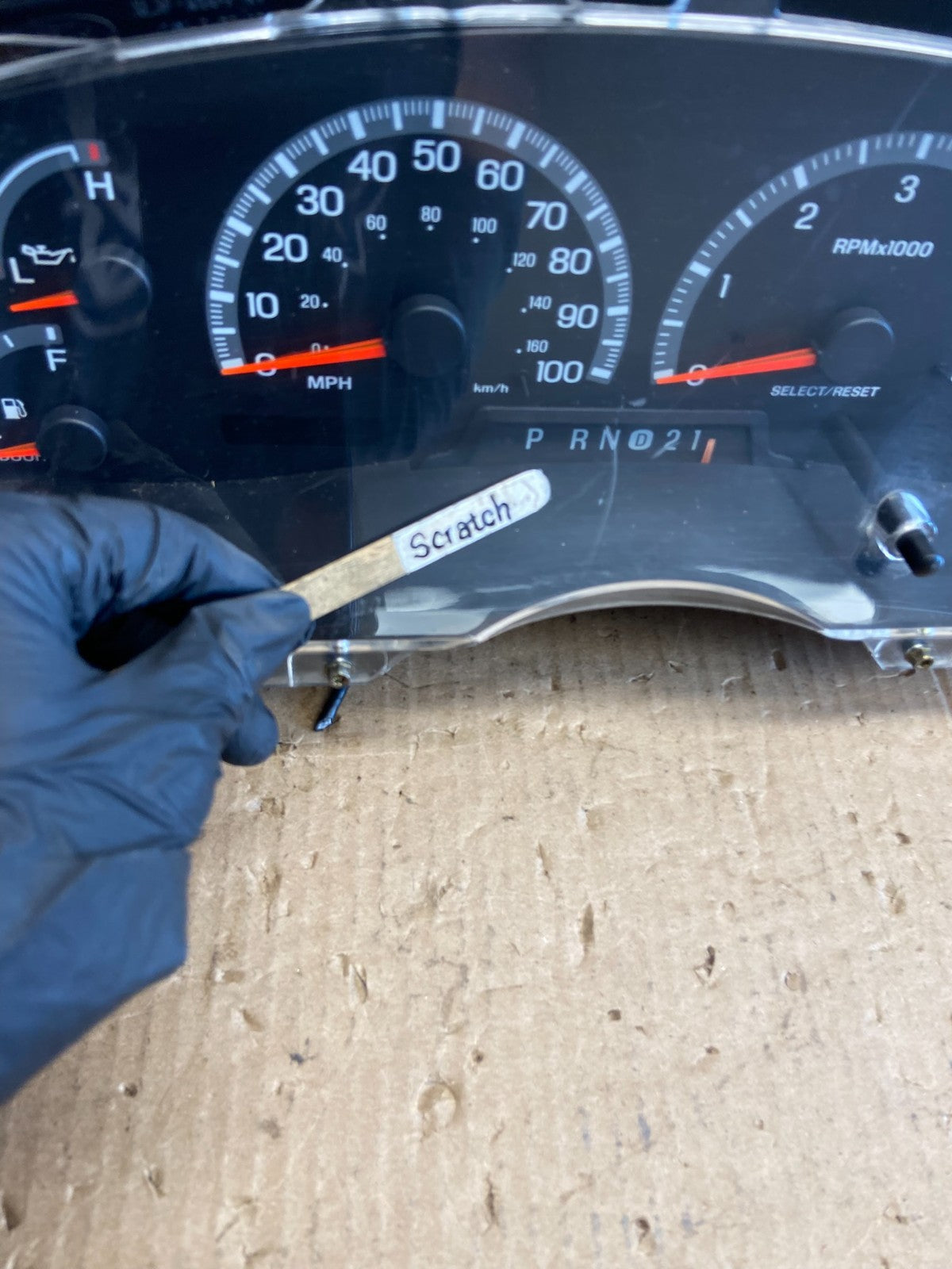2000 2001 2002 Ford Expedition Speedometer Instrument Gauge Cluster Oe ae4133 DG1