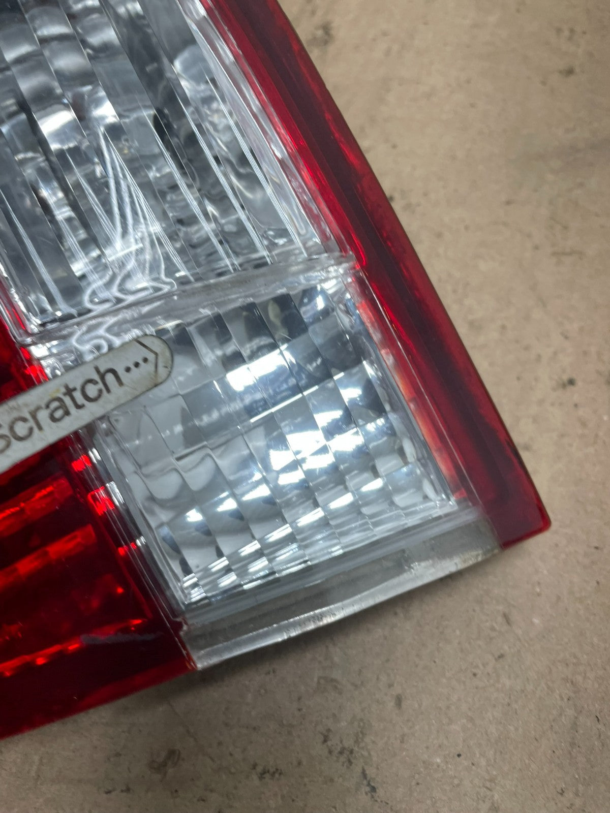 1999 to 2000 Honda Civic Sedan Right Passenger Side Tail Light Inner Q45493