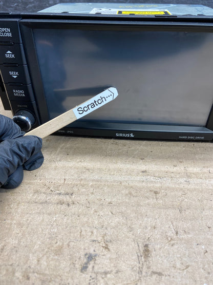 2008 2013 Jeep Dodge Chrysler Screen Display CD Player Satellite Radio ah3788 DG1