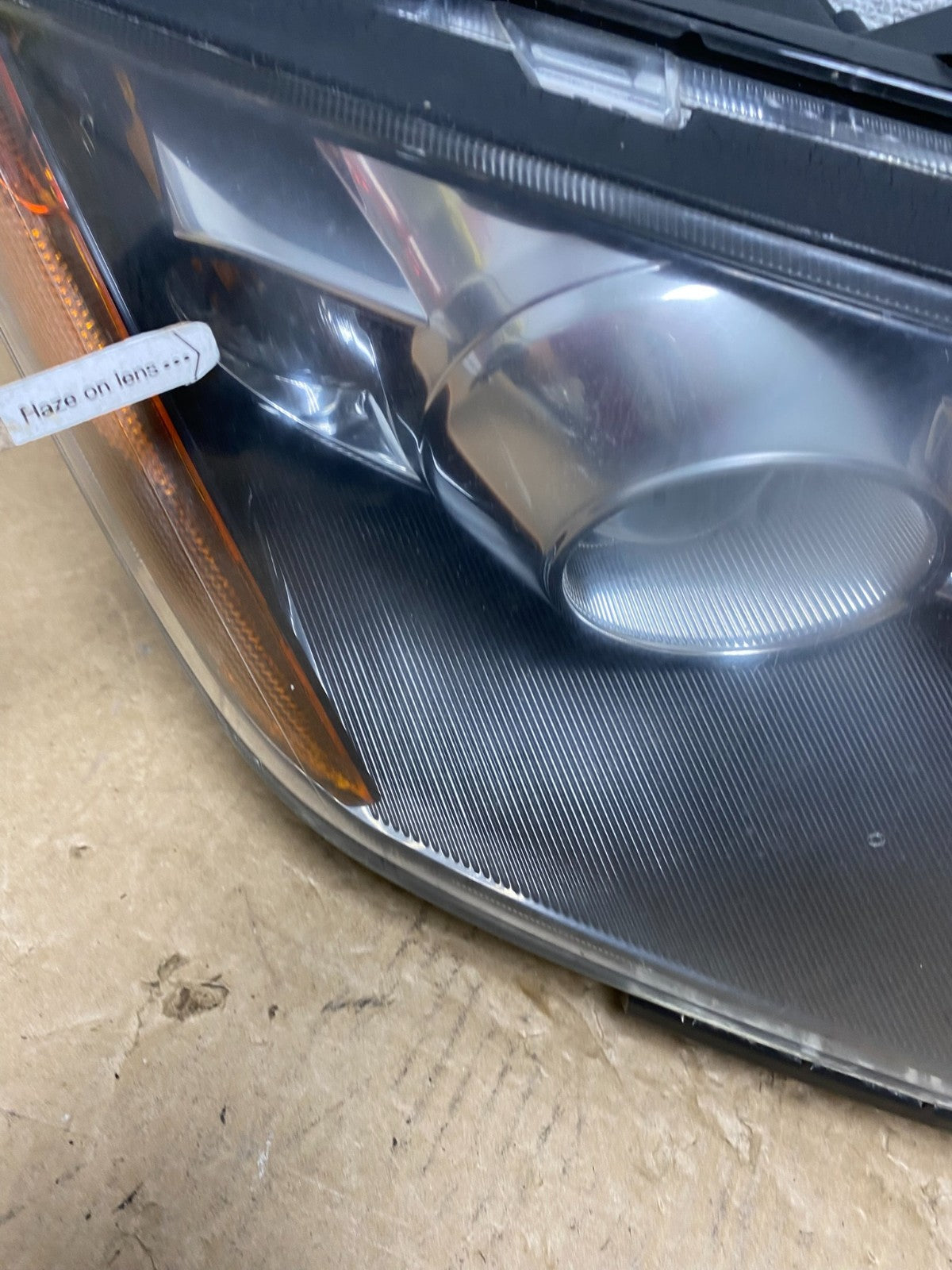 Halogen 2007 to 2009 Mazda CX-7 Right Passenger RH Side Headlight AF7441 DW4