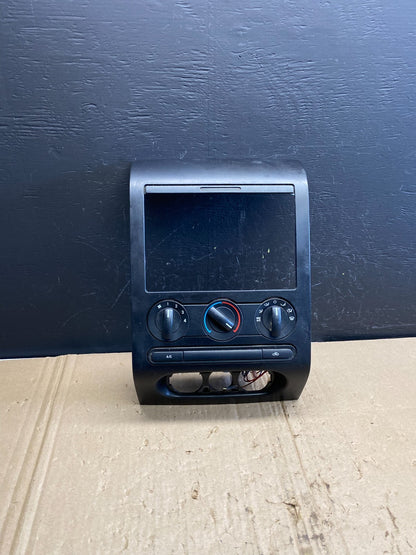 2004 to 2008 Ford F150 Radio Climate Dash Bezel Surround Black AB9110 DG0