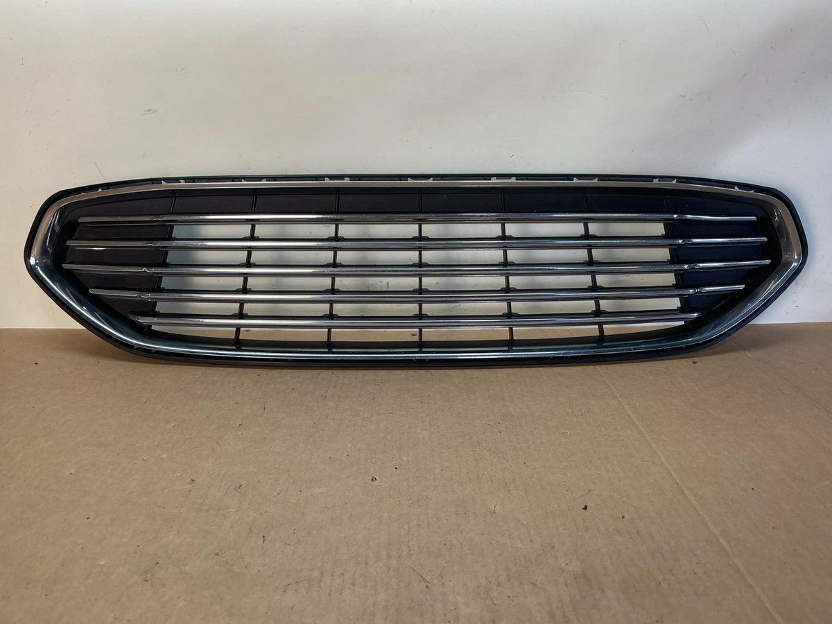 2013 to 2016 Ford Fusion Front Upper Grille Chrome Grill Bumper AJ1250 DG0