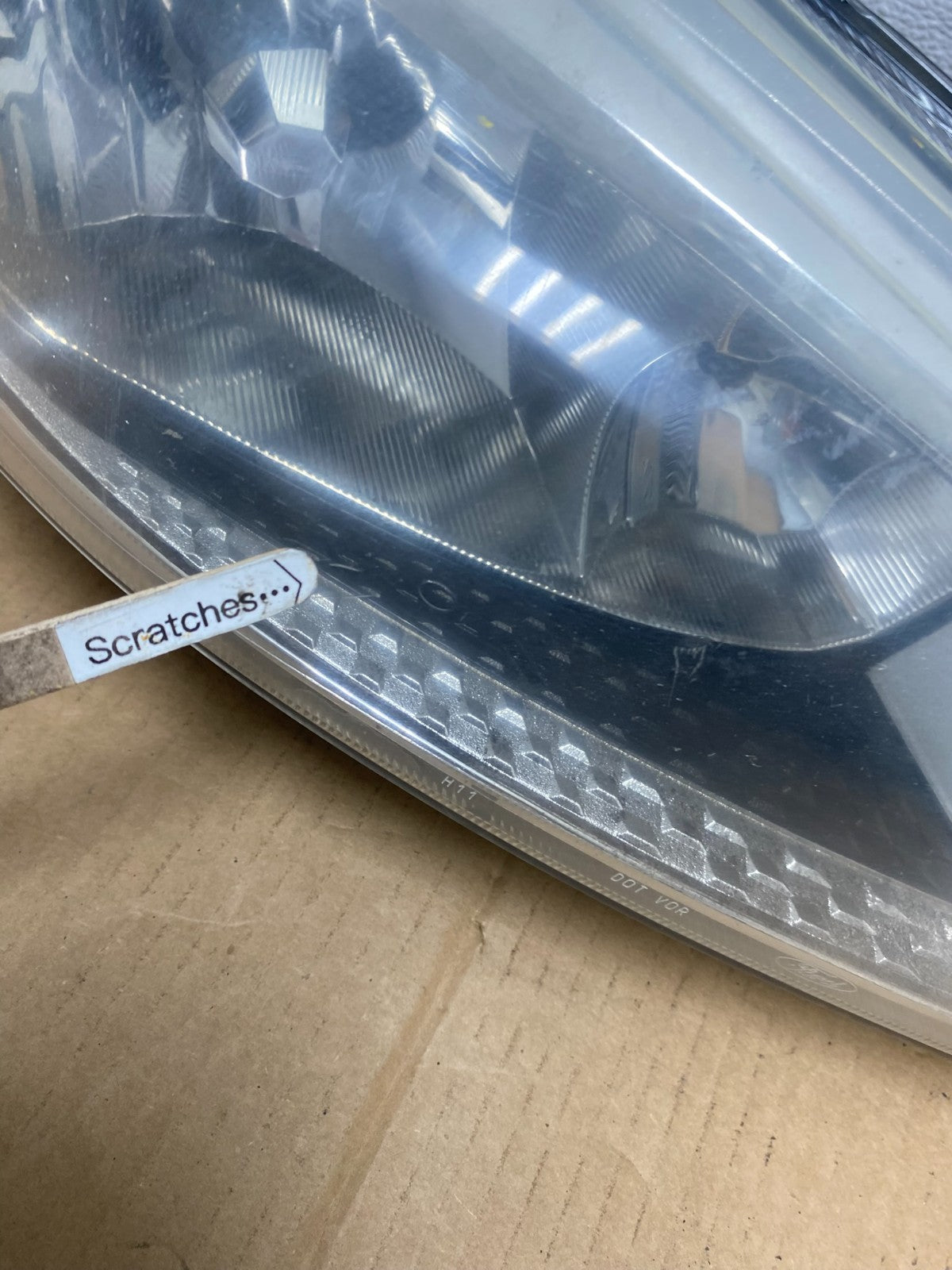 2015-2017 Ford Focus Right Passenger Rh Side Halogen Headlight AD0735 DW3