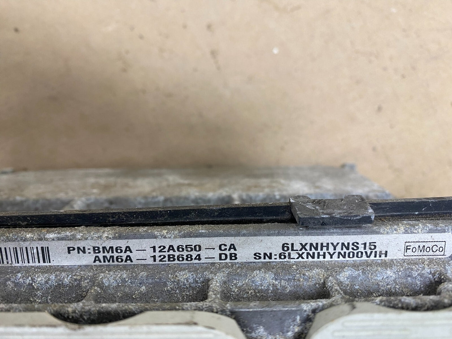 2012 Ford Escape Engine Computer 2.5L BM6A-12A650-CA C1263 PS3