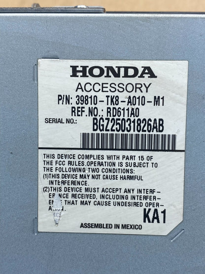 2011 2012 2013 Honda Odyssey Navigation Display Screen AG3877 DG5
