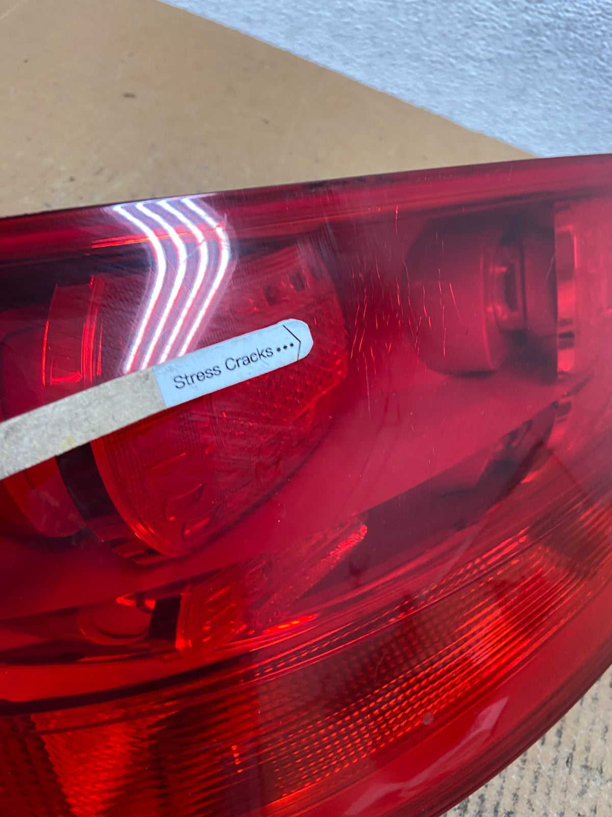 2007 2008 2009 Audi Q7 Left Driver Lh Side Tail Light AE1463 LK4