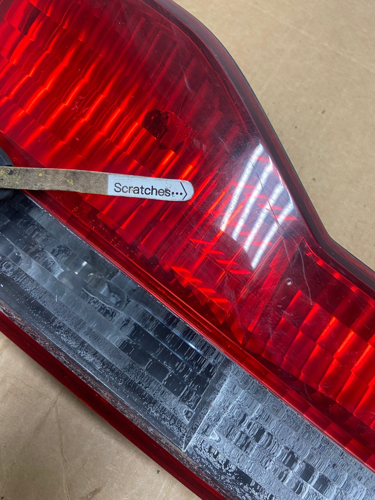 2001 to 2002 Honda Accord Left Driver LH Side Inner Tail Light AD5328 LK3