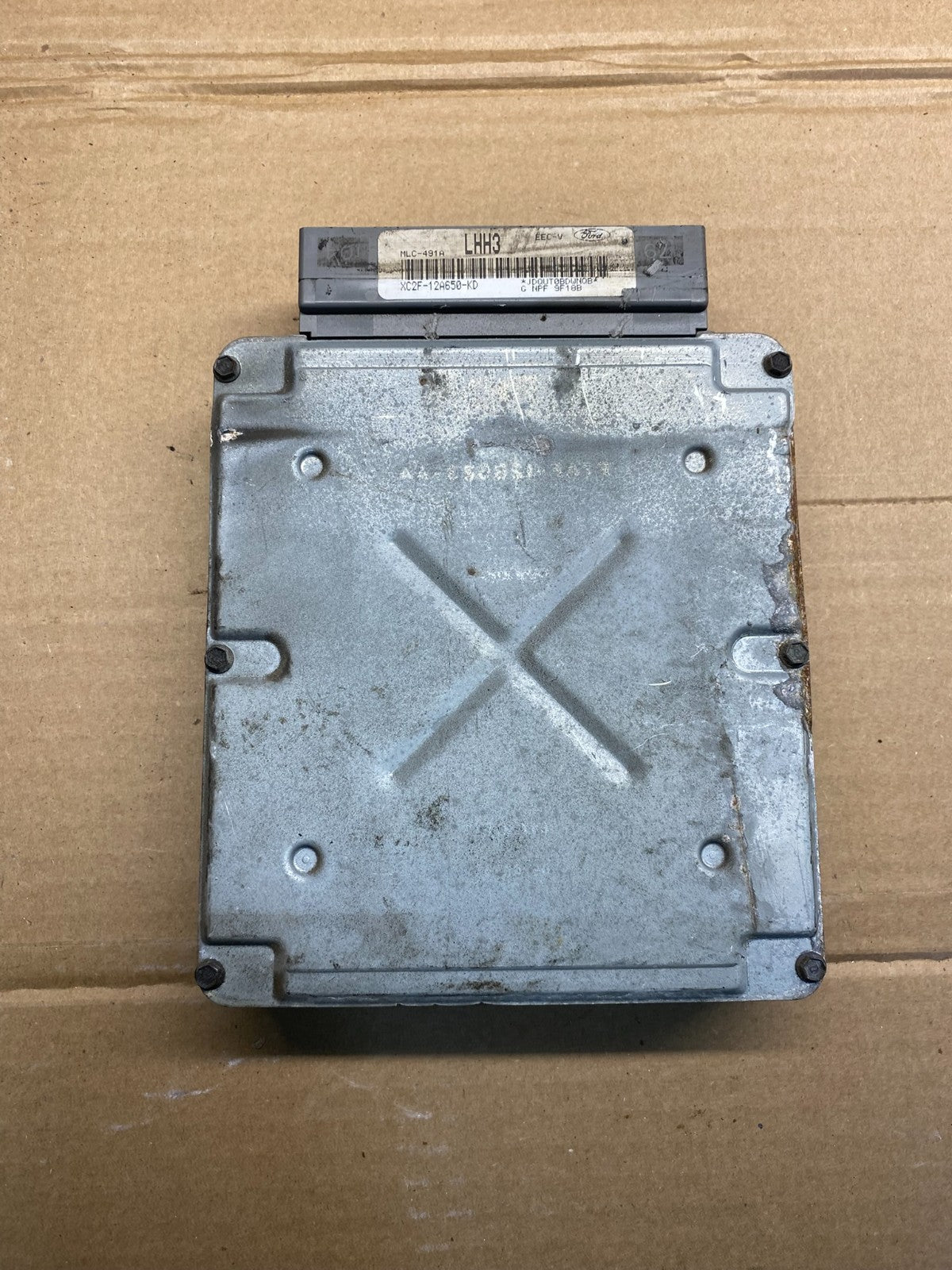 1999 Ford Van E150 E250 4.2L Engine Computer Ecm Ecu xc2f-12a650-kd AE8075 DW1