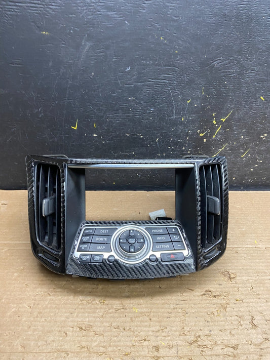 2008 - 2012 Infiniti G35 EX35 Radio Player Screen Panel Bezel W3288 DG0