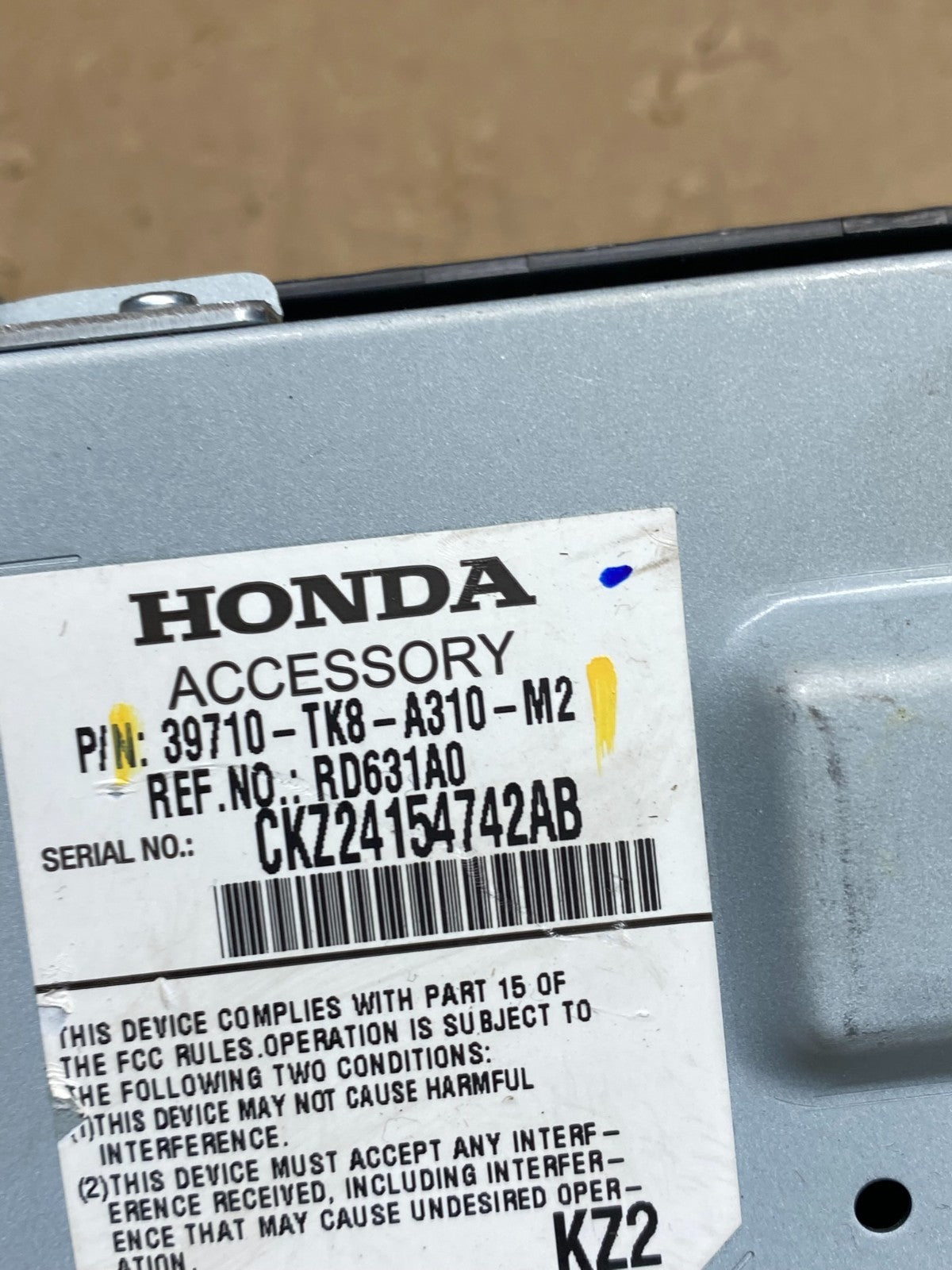 2011 2012 2013 Honda Odyssey Speedometer Instrument Cluster Oem AB5639 DG6