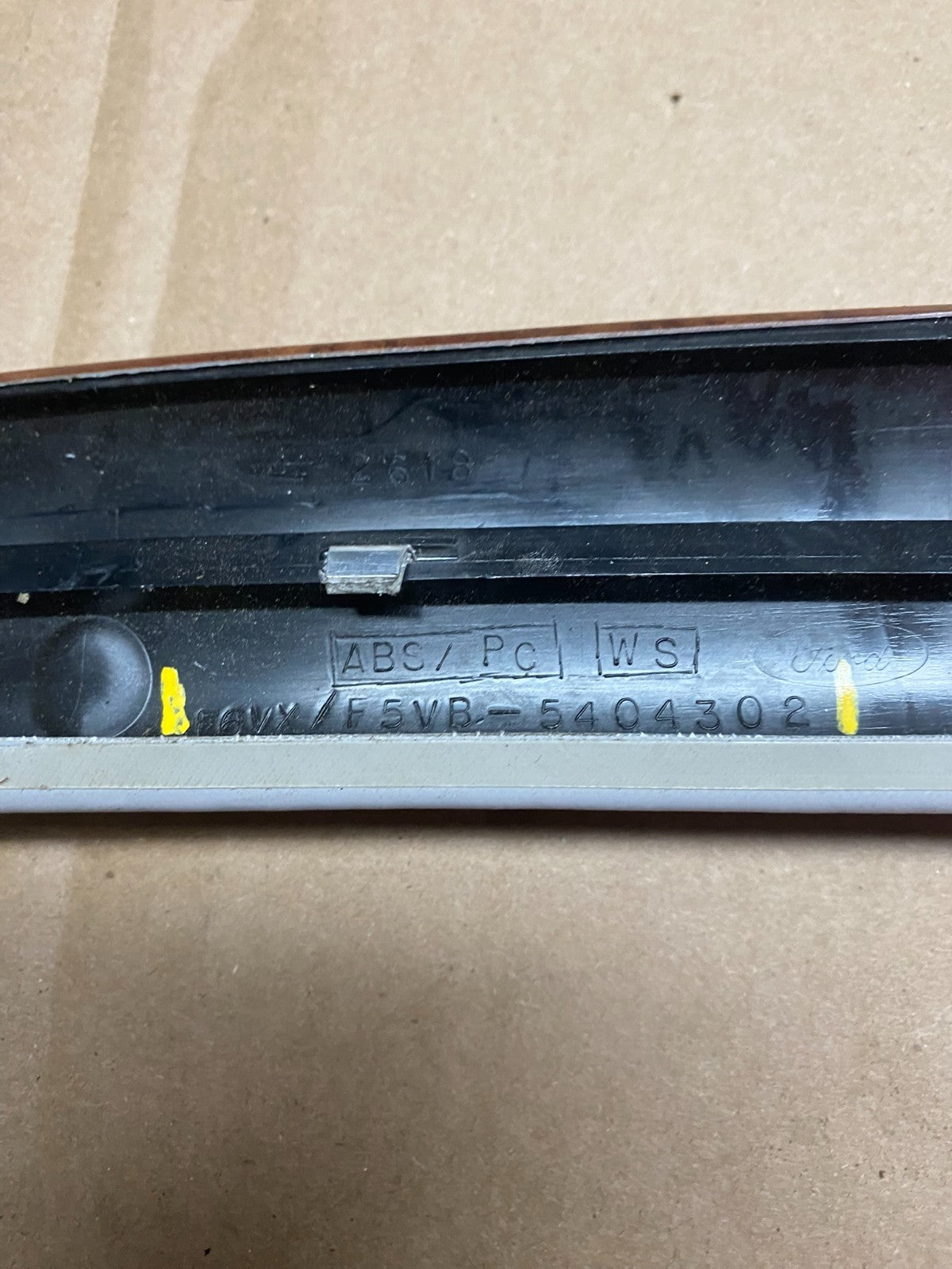 1995 - 1997 Lincoln Town Car AC Heater Climate Control Bezel Trim u0049 DG8