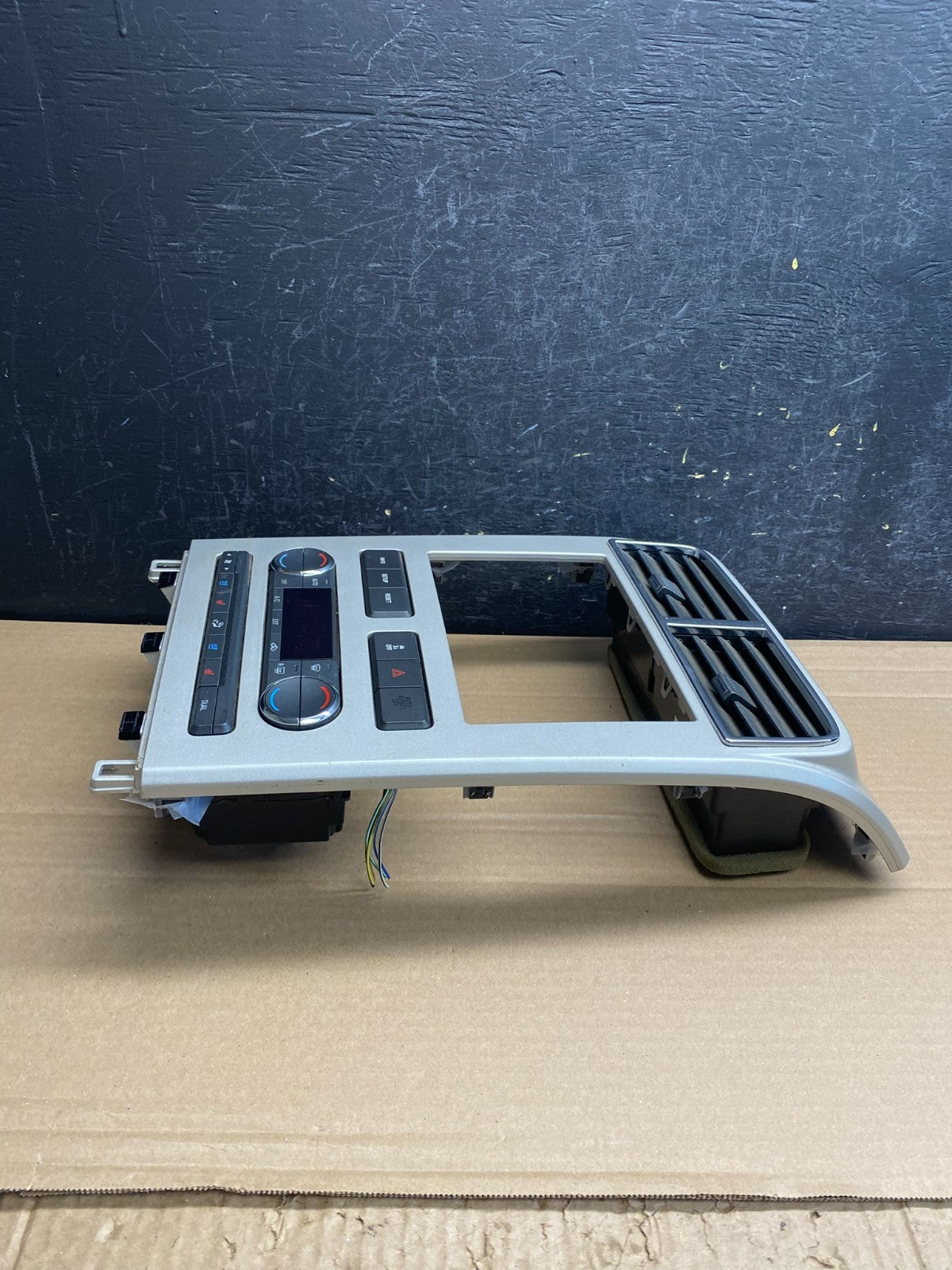 2008-2010 Lincoln MKX Temperature Climate Control Heat Seat Radio Bezel af6535 D2