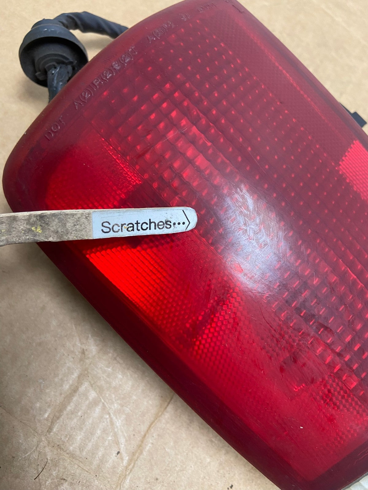 1995 to 2005 Chevrolet GMC Blazer S10 Left Driver Side Tail Light AD5456 LK3