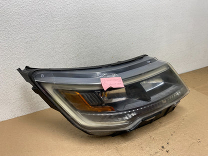 2016-2019 Ford Explorer Right Passenger Led Black Headlight W/Module AF4718 DW2