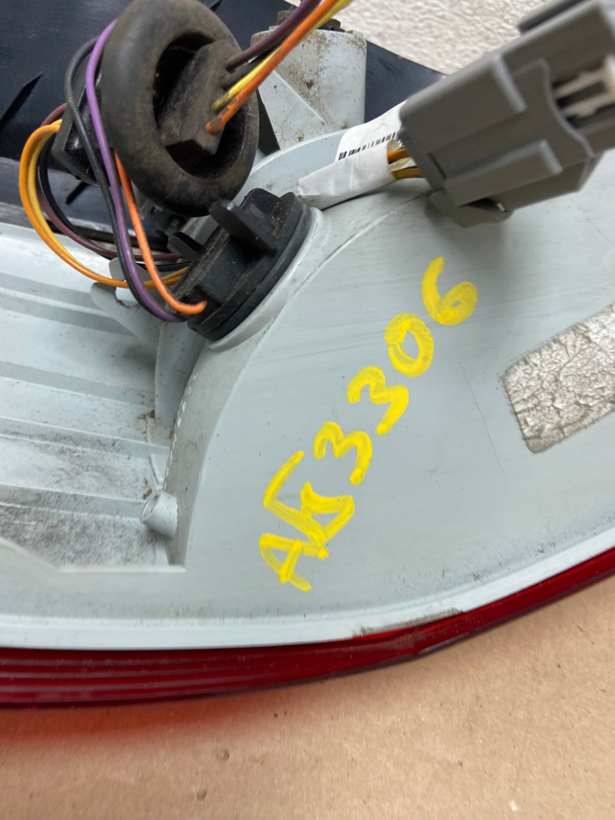 2015-2018 Ford Focus Sedan Halogen Tail Light Right Side Passenger AG3306 LK7