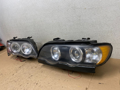 2000-2003 BMW X5 E53 LED Left+Right Set LED Projector Headlight R6549 C DG2