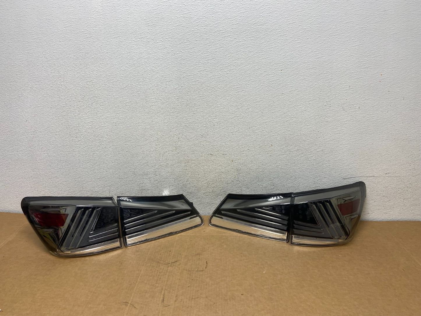 2006 - 2013 Lexus Is250 Is350 Left+Right Set Side LED Smoke Tail Light AD5411 DG0
