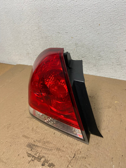 2006 to 2012 Chevrolet Impala Left Driver Lh Side Tail Light AD7772 LK1