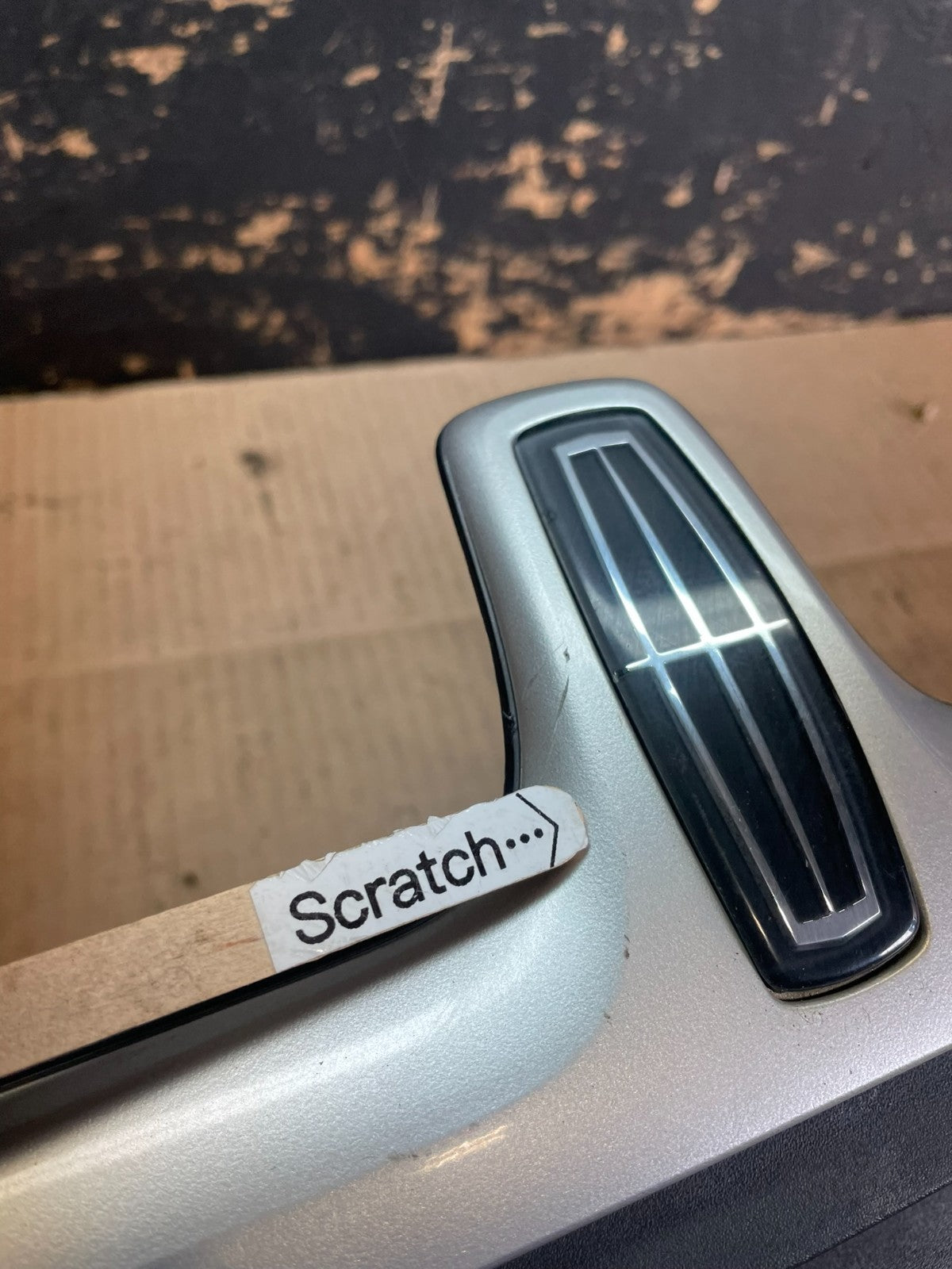 2003 to 2006  Lincoln LS Rear License Plate Trim Panel OEM Z8521 DG4