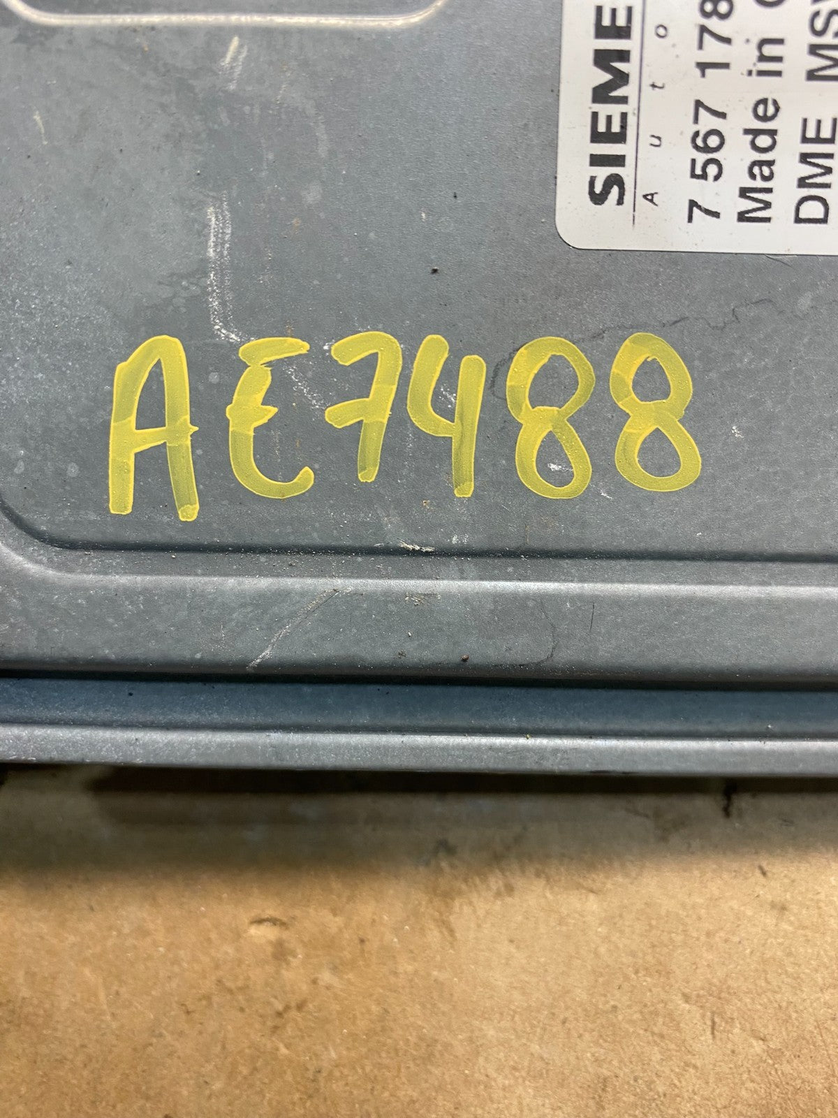 2006-2007 BMW E60 E61 525i 530i ECU ECM Engine Control Module 7567178 AE7488 DW3