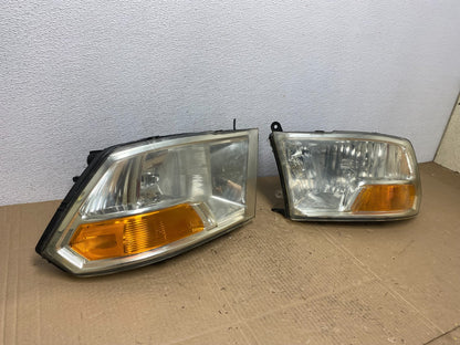 2009 to 2012 Ram 1500 2500 Left+Right Halogen Headlights AC3869 DW2