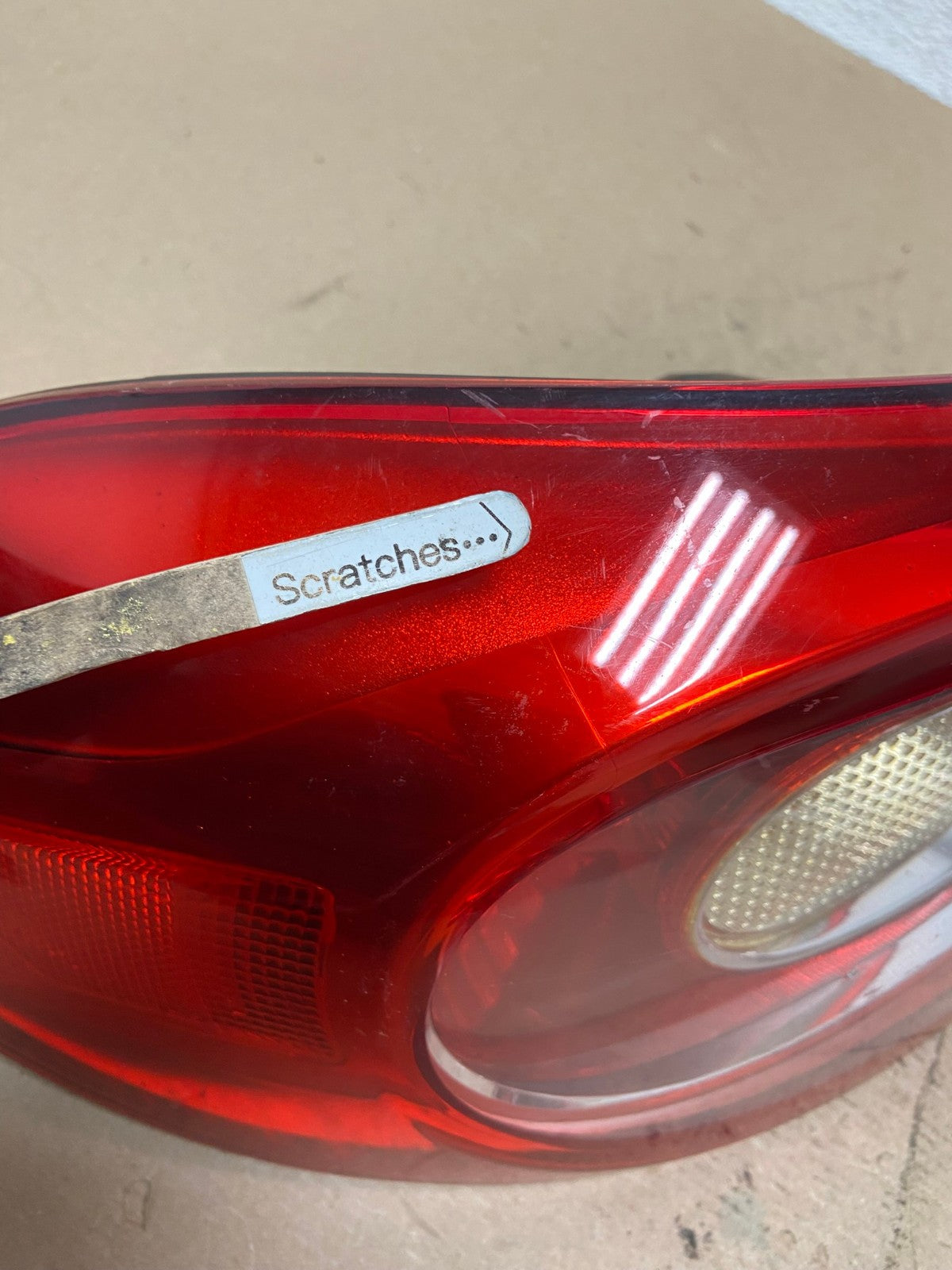 2009 to 2011 Volkswagen Tiguan Left Driver Side Tail Light AF4928 LK3