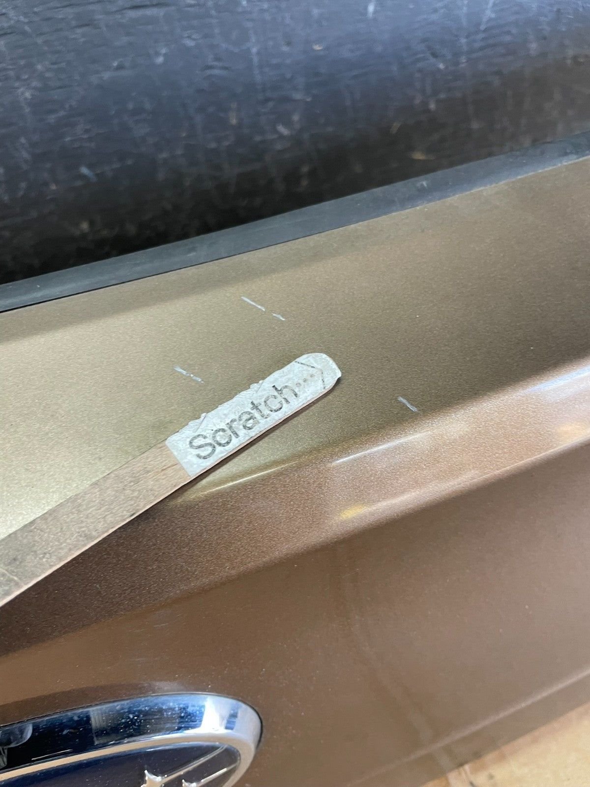 2012-2014 Subaru Outback Rear Liftgate Trunk Panel Trim Molding AC5028 DG4
