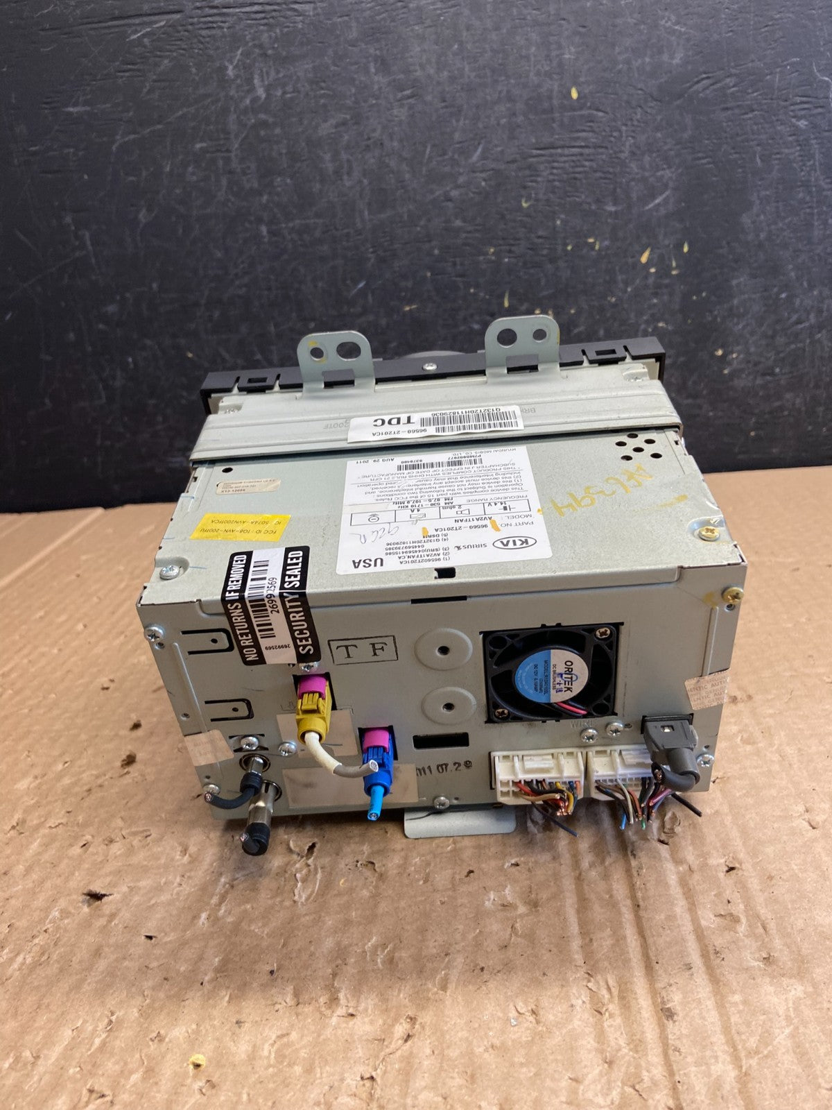 2011 2012 2013 Kia Optima Am Fm Cd Player Screen Radio Receiver af6394 DG4