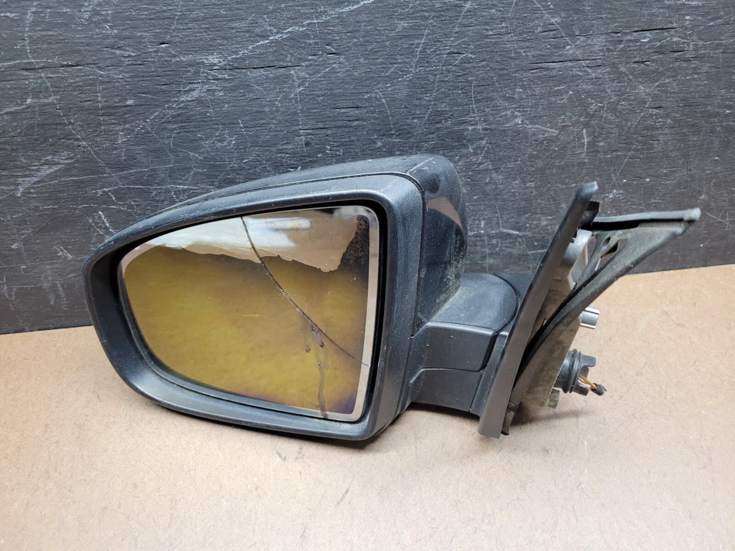 2007 to 2013 BMW X5 Left Driver LH Side View Door Mirror Oem H3579 PS1