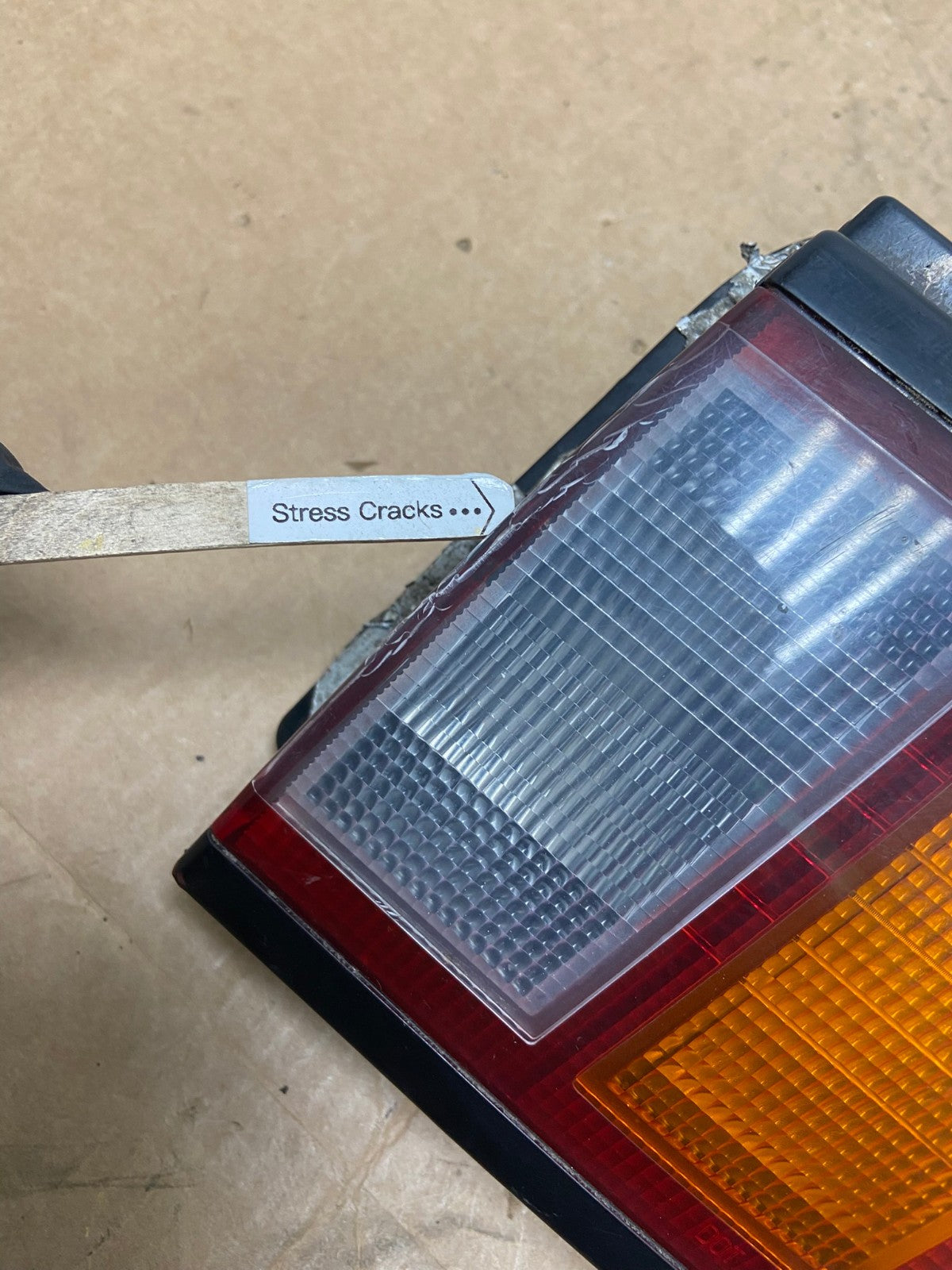 1991 to 1992 Nissan Sentra Coupe Right Passenger Side Tail Light AD6272 LK4