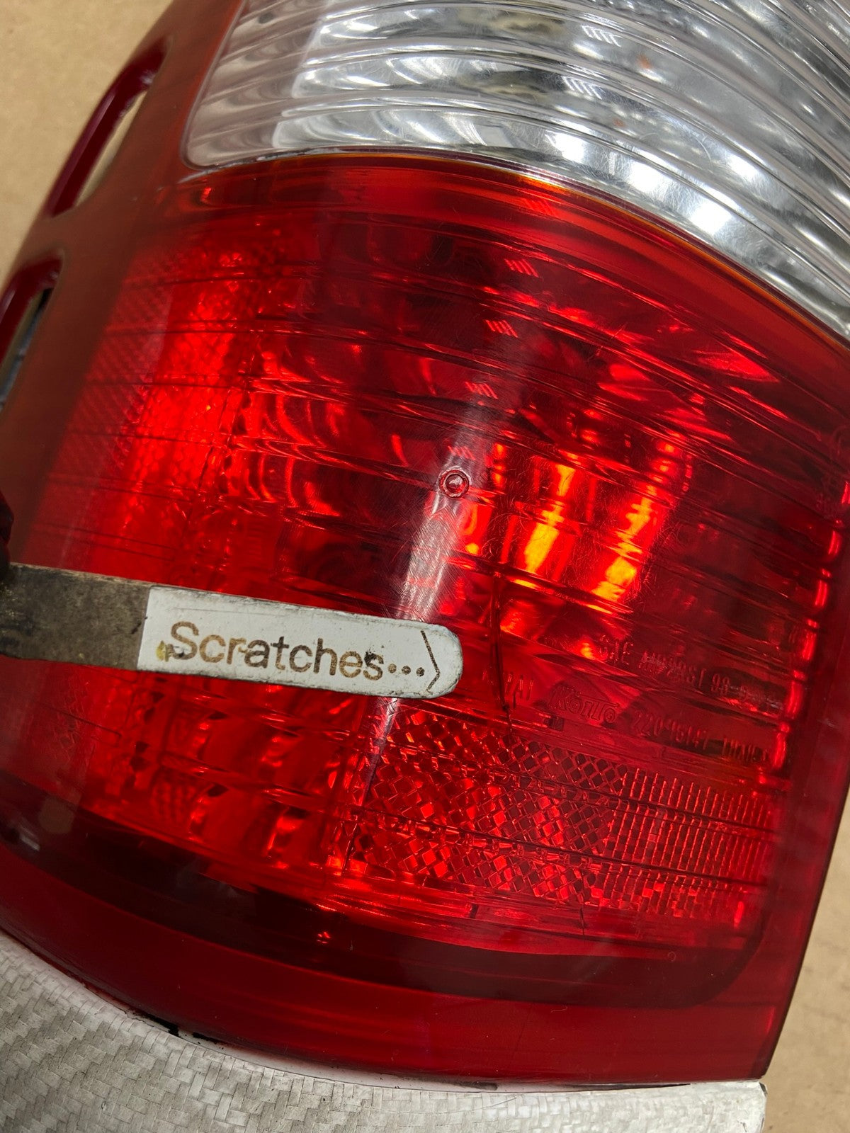 2000 to 2004 Isuzu Rodeo Left Side Tail Light AH7856 LK3