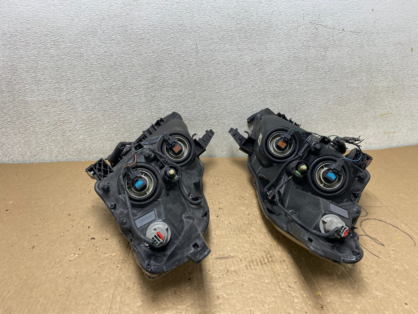 Sedan 2007 2008 2009 Nissan Altima Left+Right Set Headlights V0329 DW11