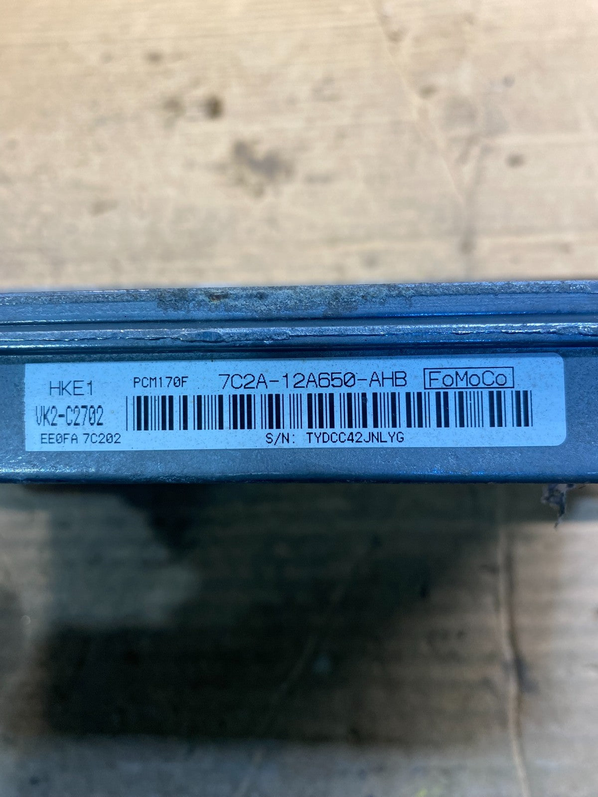 2007 2008 Ford E350 E250 Van 4.6L Engine Control 7C2A-12A650-AHB aa7246 DG2