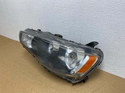 2010-2013 Mitsubishi Lancer Left Driver LH Side Headlight Halogen AB9985 DW1