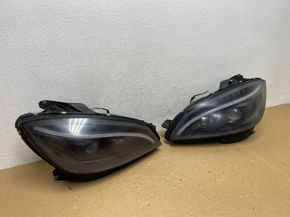 2008-2011 Benz W204 C300 C350 Left+Right Set Headlights LED Signal AF99582