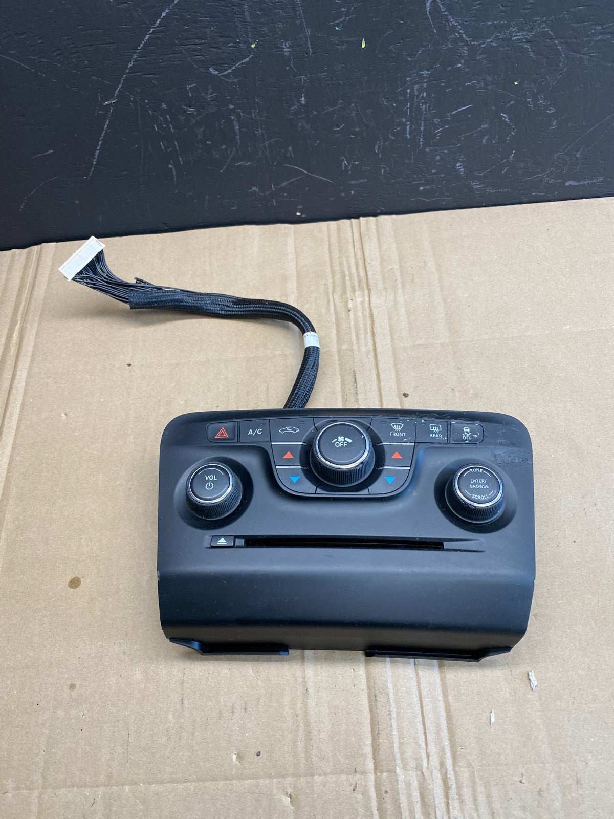 2011 to 2014 Dodge Charger Audio Climate Control Panel AB8705 DG0