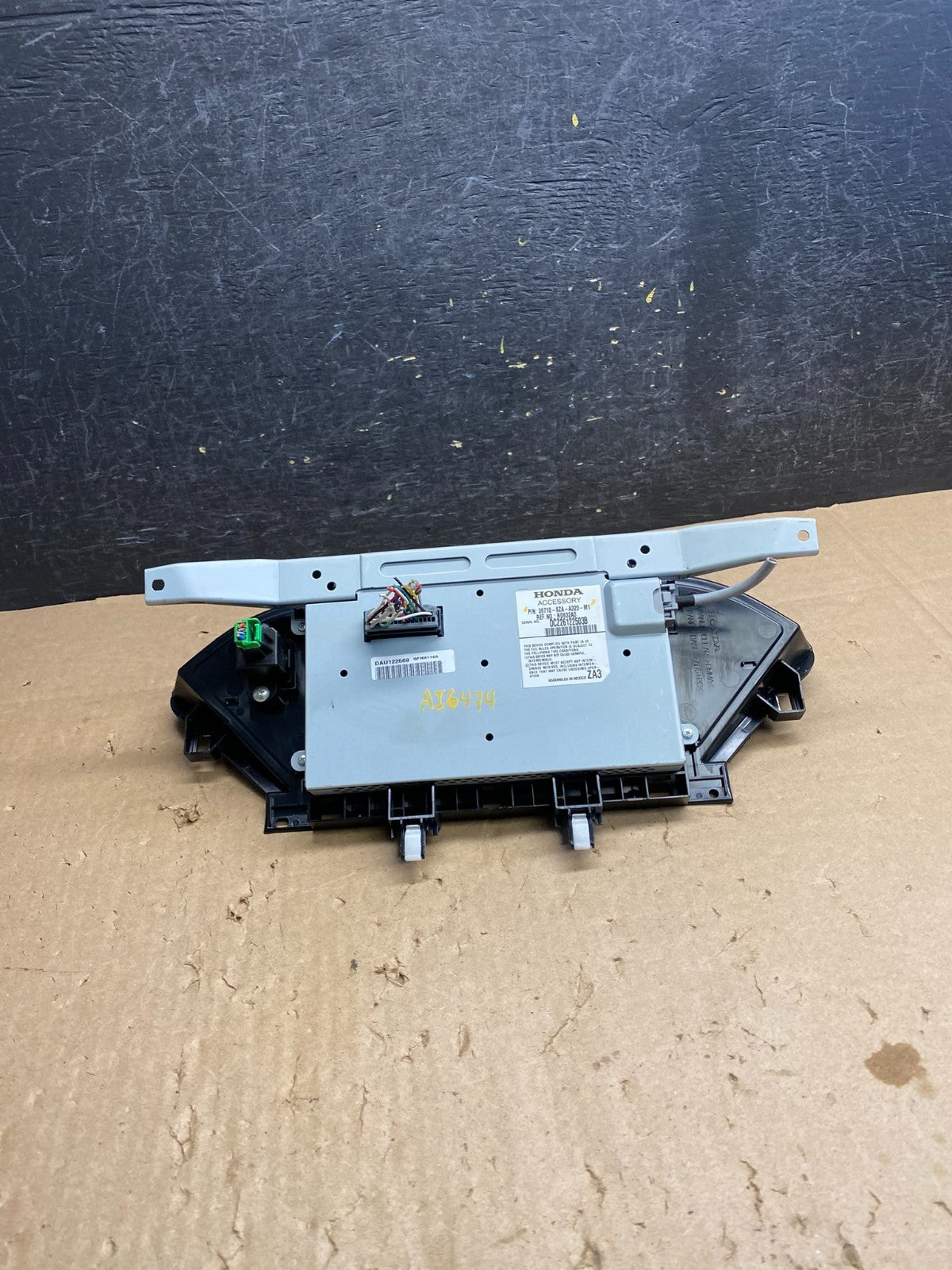 2012 to 2015 Honda Pilot Information Display Screen AI6474 DW5