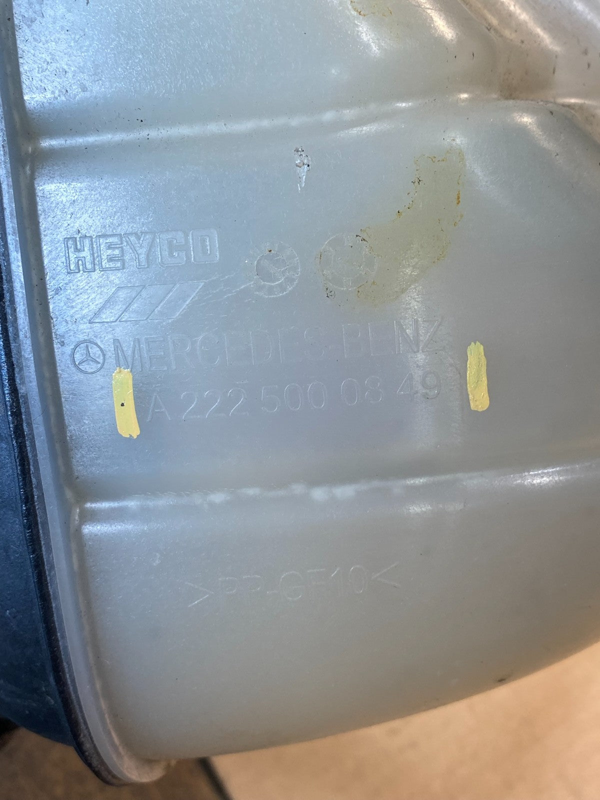2014-2017 Mercedes-Benz S550 Radiator Coolant Cooling Reservoir Tank AH1779 DG5