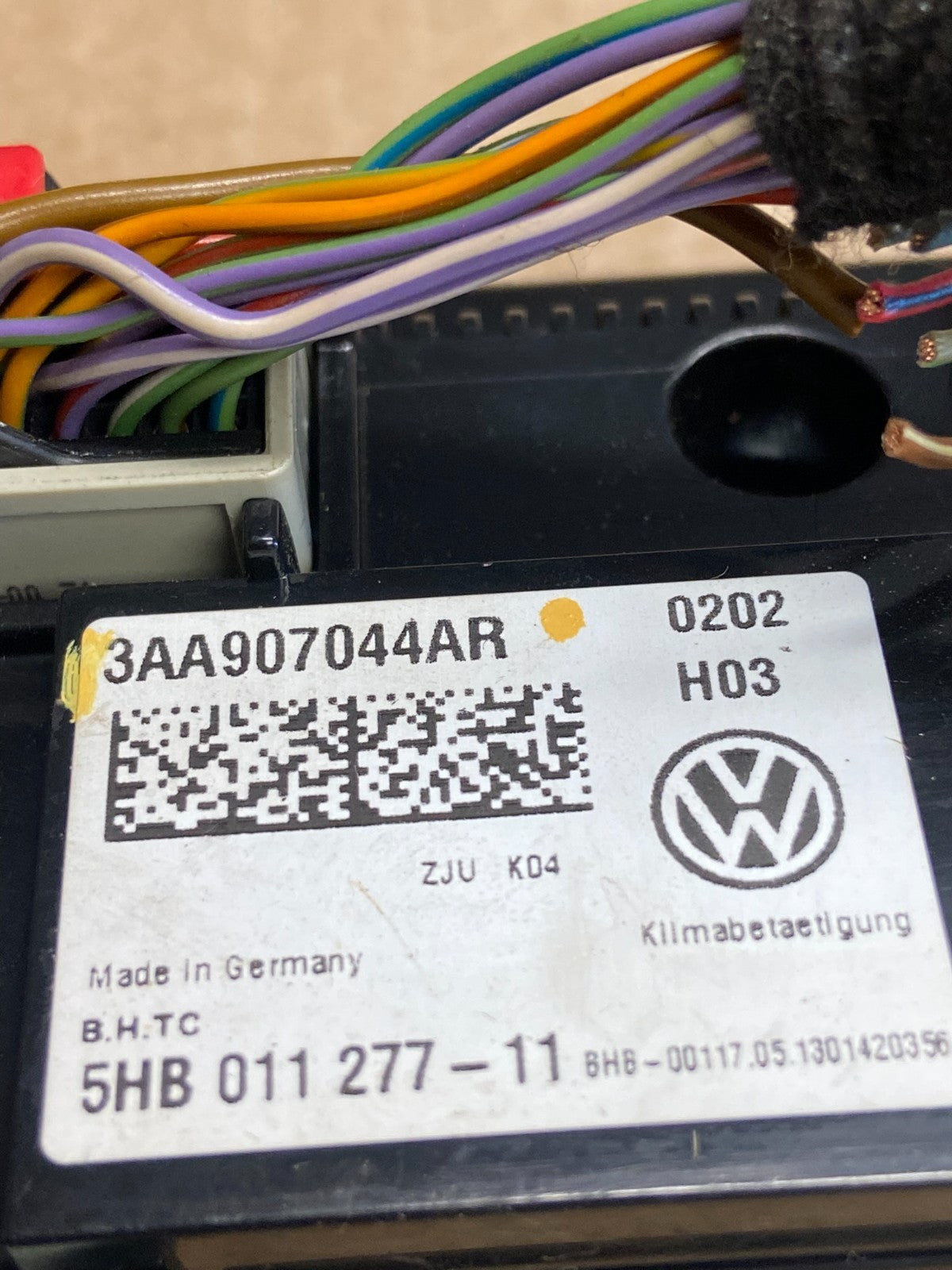 2012-2014 Volkswagen Jetta Center Climate Control Panel AC Heat Bezel AF2786 DG4