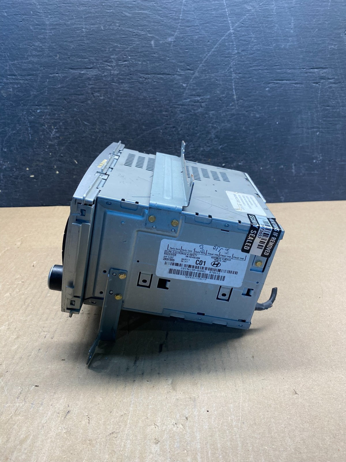 2007 to 2009 Hyundai Santa Fe AM/FM Radio CD Player AG1820 DG1