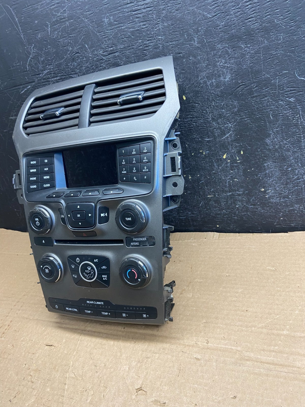 2014 2015 Ford Explorer Radio Climate Control Trim Bezel Panel af2583 DG3