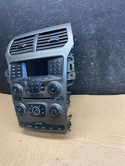 2014 2015 Ford Explorer Radio Climate Control Trim Bezel Panel af2583 DG3