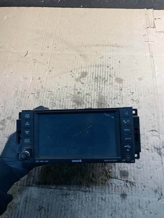 2008 2013 Jeep Dodge Chrysler Screen Display CD Player Satellite Radio V2199 DG0