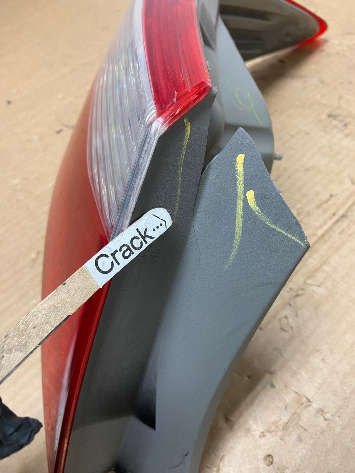 2015 2016 2017 Toyota Camry Left Driver LH Side Tail Light AI5431 LK4