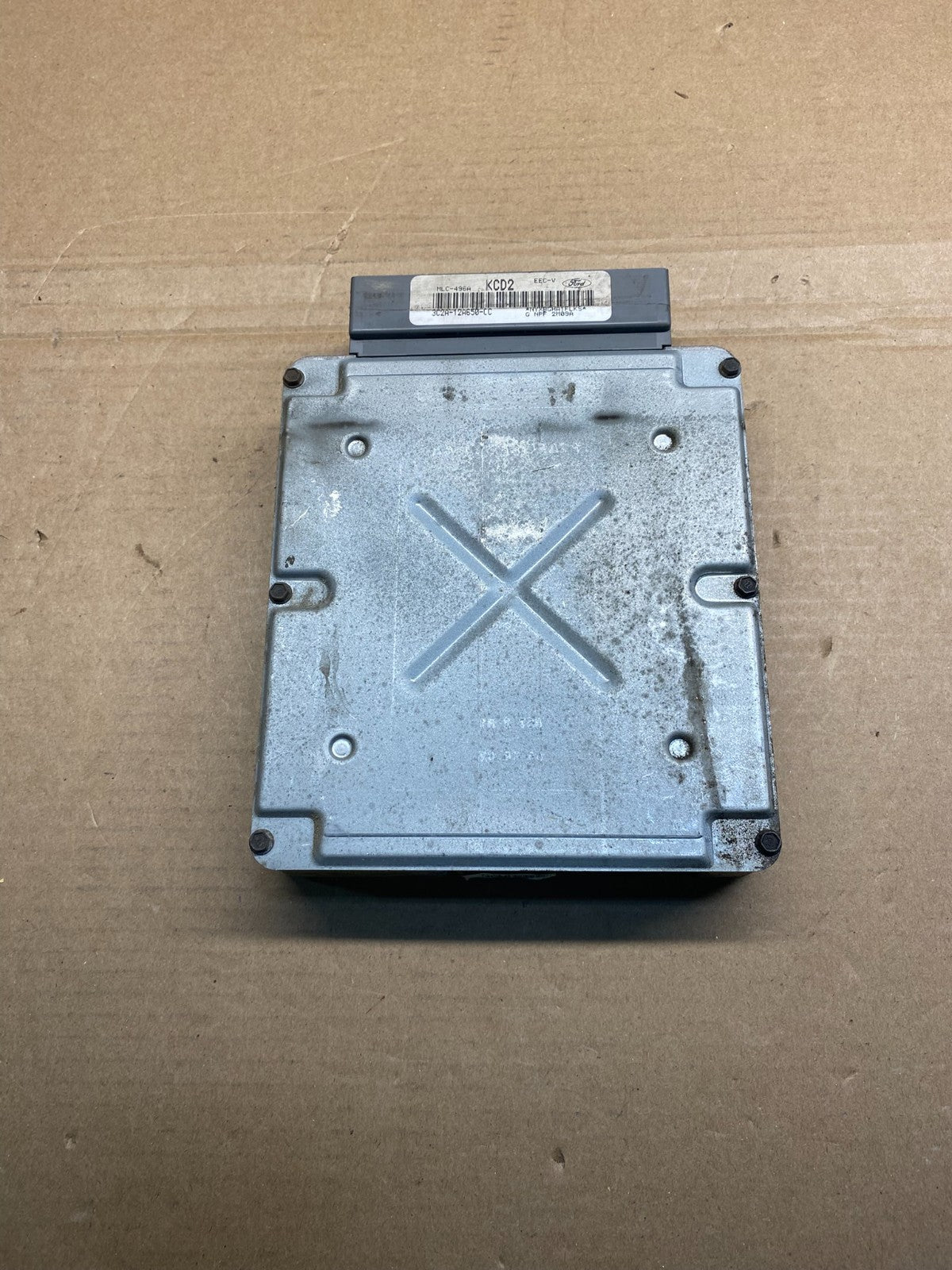 2003 Ford Van E150 5.4L Engine Control Module  ECU 3C2A-12A650-CC AC4380 DG1