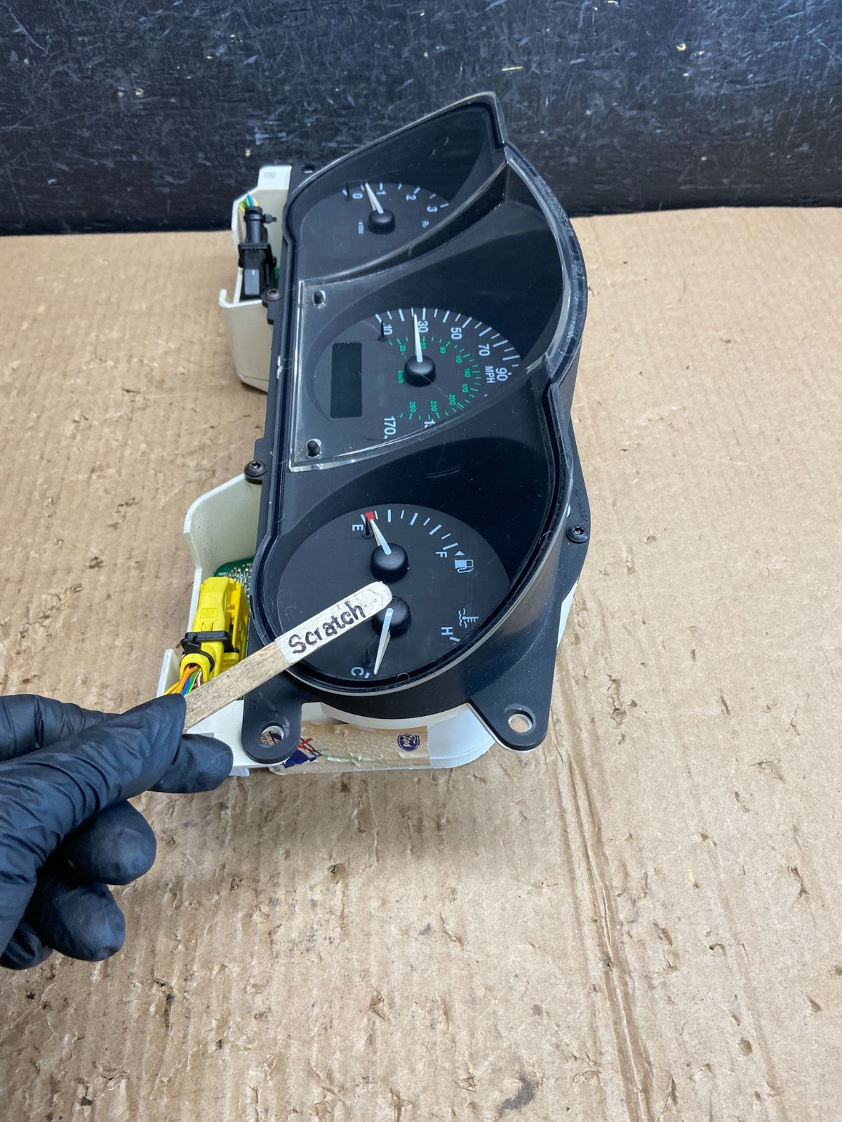 1998 to 1993 Jaguar XJ8 Speedometer Gauge Instrument Cluster AE4318 DW3