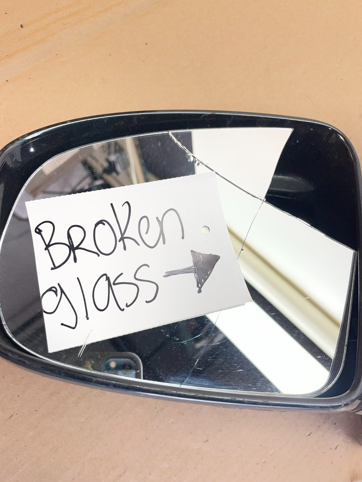 2009 to 2014 Nissan Murano Left Driver LH Side View Door Mirror AH6261 DW9