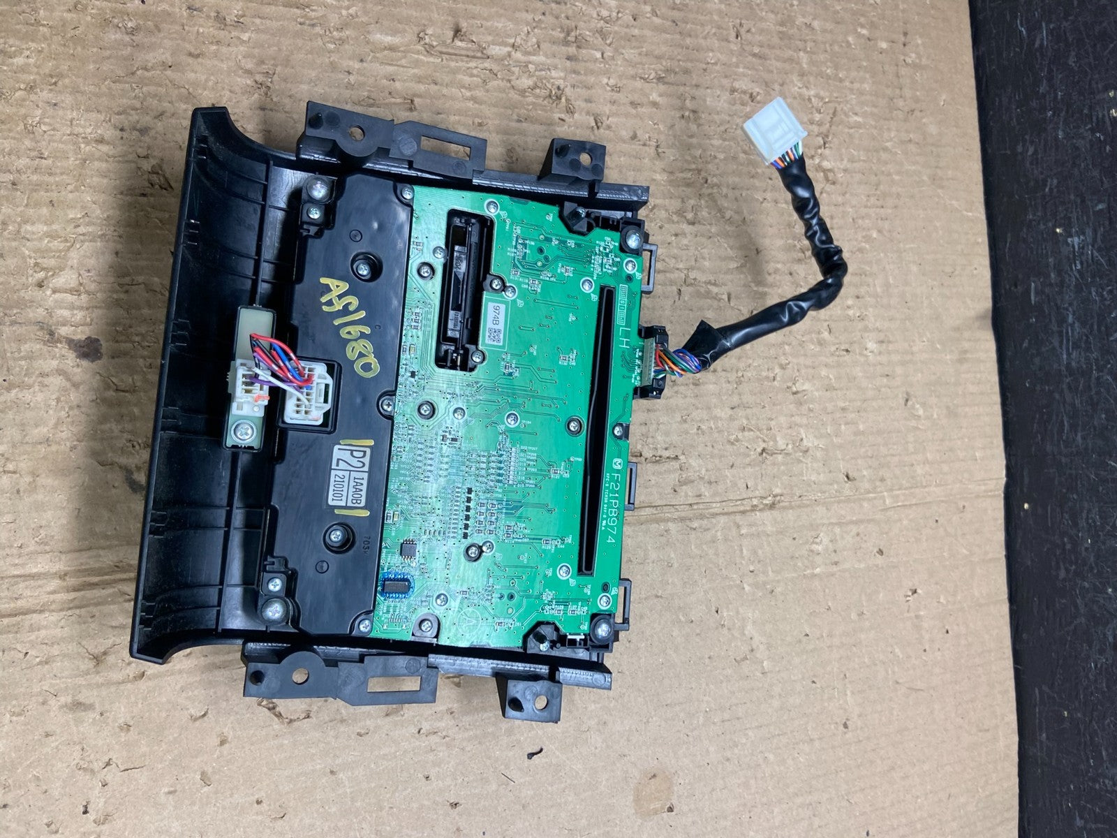 2009 - 2010 Nissan Murano AM FM Radio CD Climate Control Panel AF1680 DG4