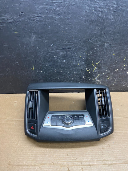 2009-2014 Nissan Maxima Center Console Climate Control Radio Bezel OEM W0373 DG0